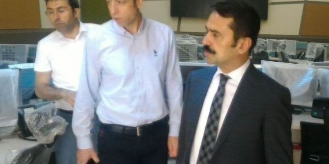 Vali Aktaş 112 Acil Çağrı Merkezinde İncelemelerde Bulundu