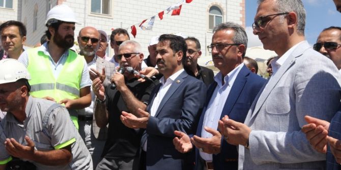 Barış Sosyal Tesisi’nin Temeli Dualarla Atıldı