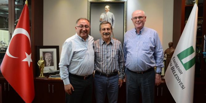 Vefa Salman’dan Başkan Ataç’a Ziyaret