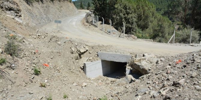 Kayapınar Deresinde Menfez İmalatı Tamamlandı