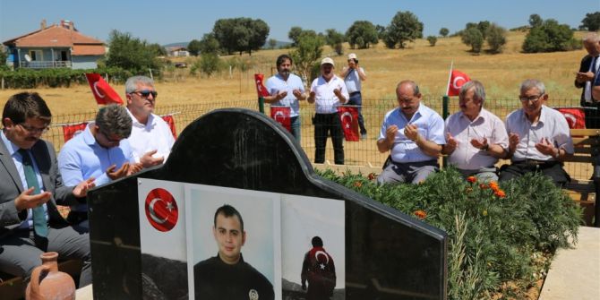 Uşak’ta Şehit Polis, Şehadetinin 1. Yıl Dönümünde Anıldı