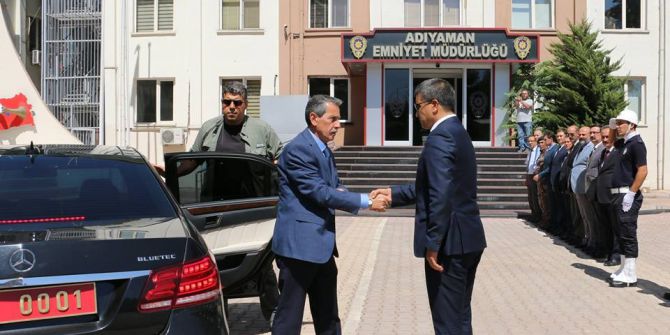 Vali Kalkancı’dan Emniyet Müdürlüğüne Ziyaret