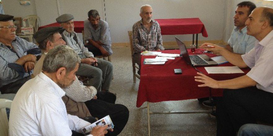 Tut İlçesinde Çiftçilere Eğitim Verildi