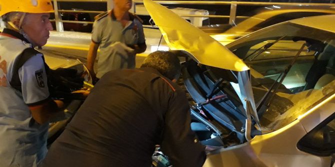 Başkent’te Zincirleme Trafik Kazası: 1 Yaralı