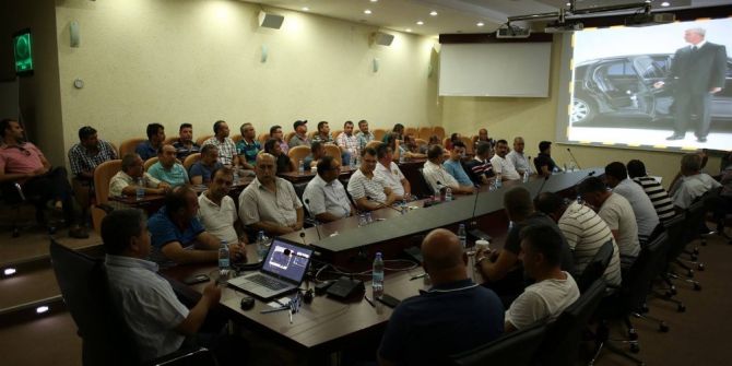 Dsi Şoförlerine Eğitim Verildi