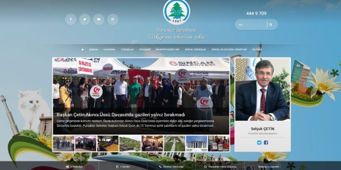 Pursaklar Belediyesi Kurumsal Siteyi Yeniledi