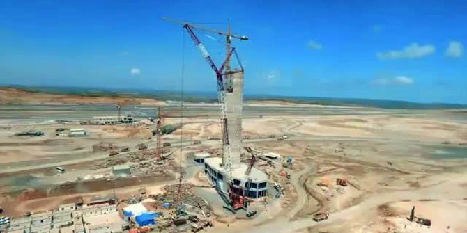 3. Havalimanı’nda Uçakların İnişlerini Kontrol Eden Kulenin Yapımı Bitti