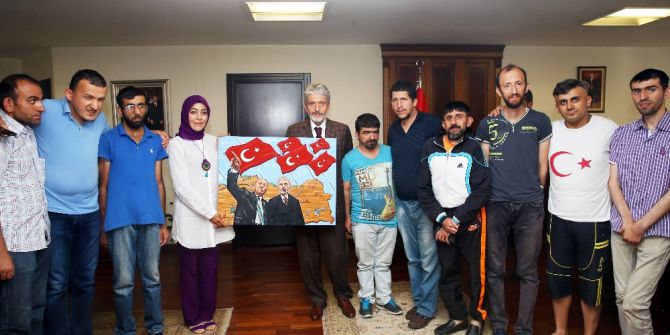 Umudun Kanatları’ndan Başkan Tuna’ya Ziyaret