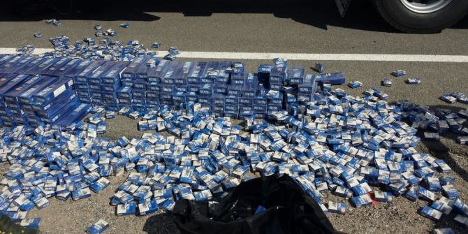 Sigara Kaçakçısı Kayseri Polisinden Kaçamadı