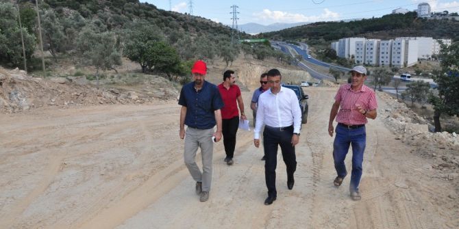 Milas Osb’nin Bağlantı Yolu Tamamlandı