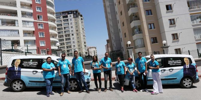 Yenimahalle Belediyesinden 103 Bin Haneye Çat Kapı Ziyaret