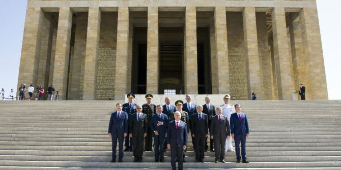 Başbakan Yıldırım, Yüksek Askeri Şura Üyeleri İle Anıtkabir’de