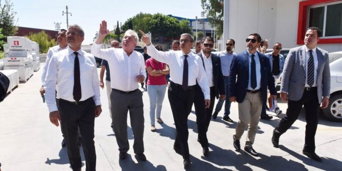 Vali Su, Mersin-tarsus Osb’de İncelemelerde Bulundu