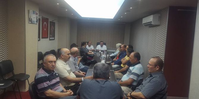 Ak Parti Bilecik Merkez İlçe Başkanlığı Yönetim Kurulu Toplandı