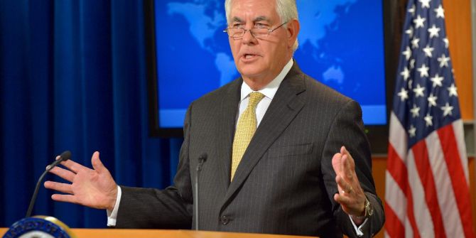 Abd Dışişleri Bakanı Tillerson: ’’Trump, Rusya Yaptırımlarından Memnun Değil’’