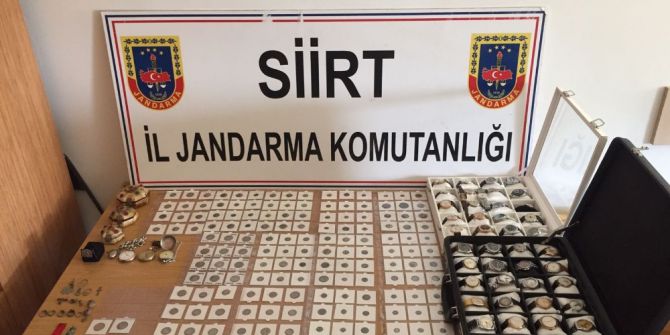 Siirt’te Tarihi Eser Ele Geçirildi