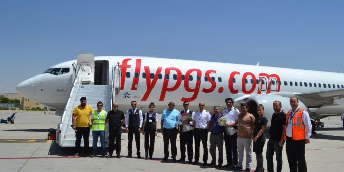 Batman-izmir Uçak Seferleri Başladı