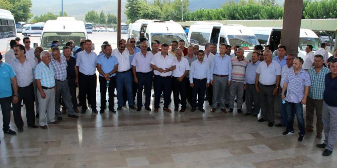 Toplu Taşıma Kooperatifi Başkanlarından Kınama