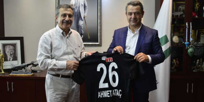 Eskişehirspor Yönetiminden Başkan Ataç’a Ziyaret