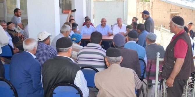 Milletvekili Ilıcalı, Yağan Ve Alvar’da Hemşehrileriyle Buluştu