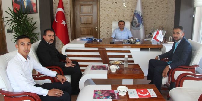 Develi Ülkü Ocağından Başkan Cabbar’a Ziyaret