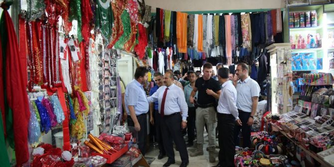 Vali Ustaoğlu’ndan Esnaf Ziyareti