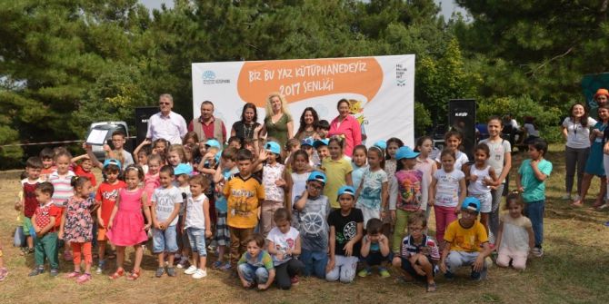 “Biz Bu Yaz Kütüphanedeyiz”e Şenlikli Veda