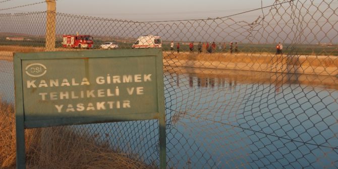 Sulama Kanalında Kaybolan Suriyelinin Cesedi Bulundu