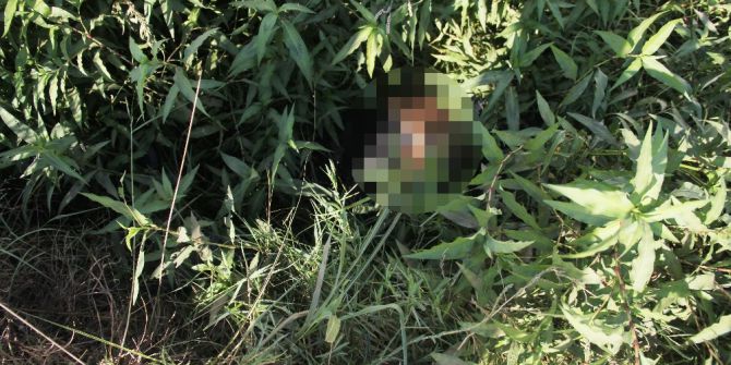 Sulama Kanalında Temizlik Yapan İşçiler Erkek Cesedi Buldu