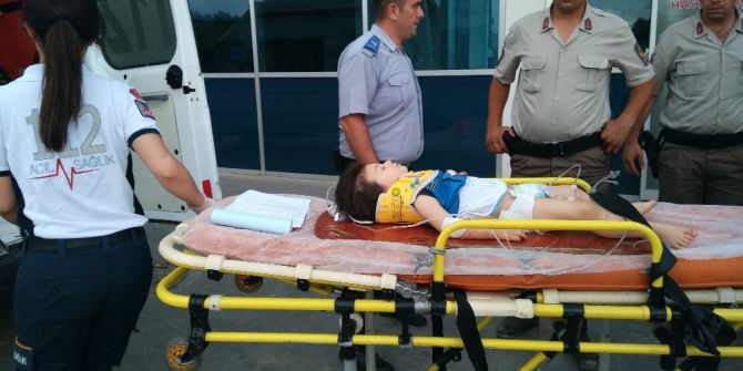 4. Kattan Düşen Çocuk Yaralandı