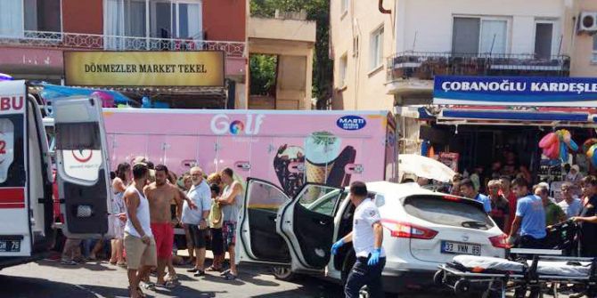 Erdemli’de Trafik Kazası: 1 Ölü, 2 Yaralı