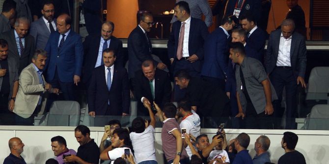 Cumhurbaşkanı Erdoğan, Başakşehir’in Şampiyonlar Ligi Heyecanına Ortak Oldu