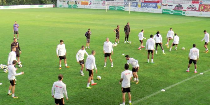 Galatasaray, Avusturya Kampını Sürdürüyor