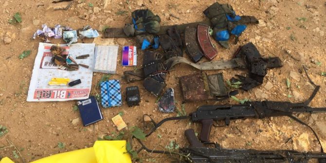 Tunceli’de 2 Terörist Ölü Olarak Ele Geçirildi