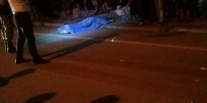 Otomobil Yayaya Çarptı: 1 Ölü