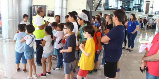 Minik Öğrenciler Havacılıkla Tanıştı