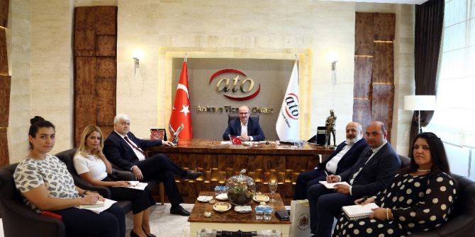 Gürcistan Büyükelçisi Koplatadze, Ato Başkanı Baran’ı Ziyaret Etti