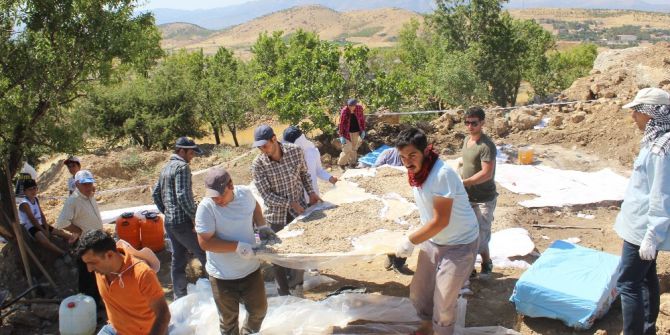 1600 Yıllık Mozaik Yerinden Kaldırıldı
