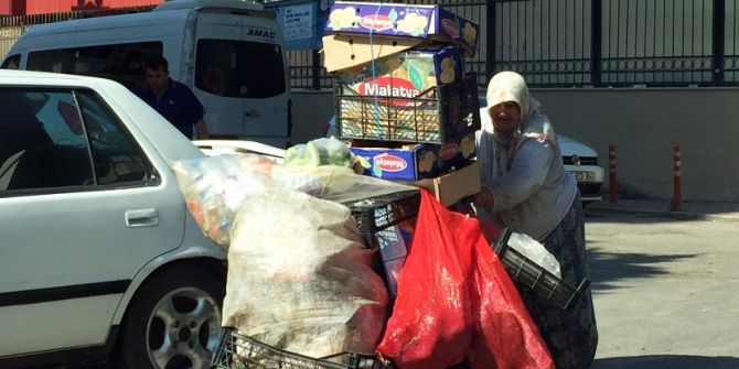 Tekerlekli Sandalyeyle Ekmek Mücadelesi