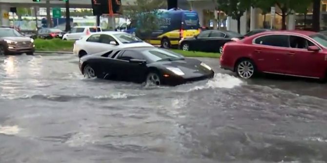 Abd’nin Miami Kenti Sular Altında Kaldı