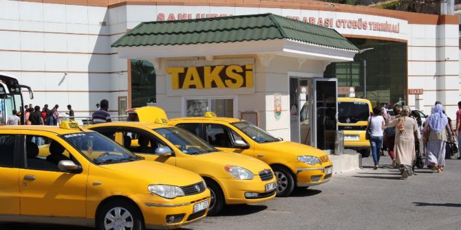 Şanlıurfa’ya Modern Taksi Durakları