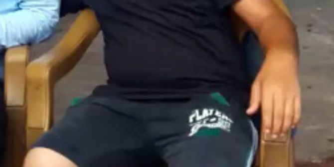 Cesedi Bulunan Engelli Çocuğun Son Görüntüleri Ortaya Çıktı