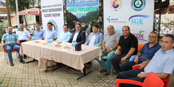 Çakırmelikoğlu, “Giresun’un Turizmde Atar Damarı Dereli’dir”