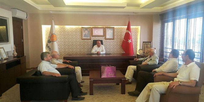 Kayseri Ticaret Odası Heyeti’nden Ak Parti’ye Ziyaret