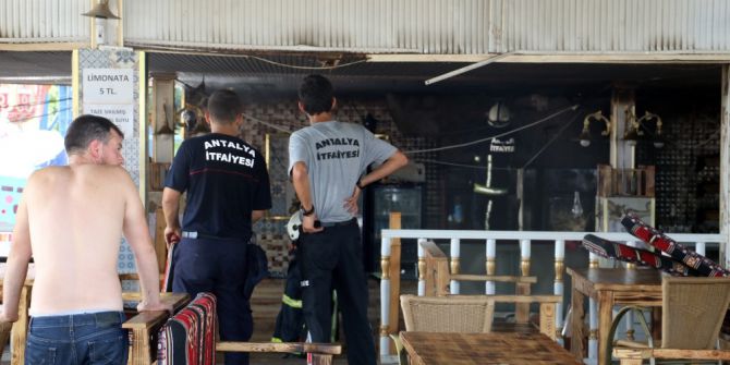 Lunaparkta Korkutan Yangın