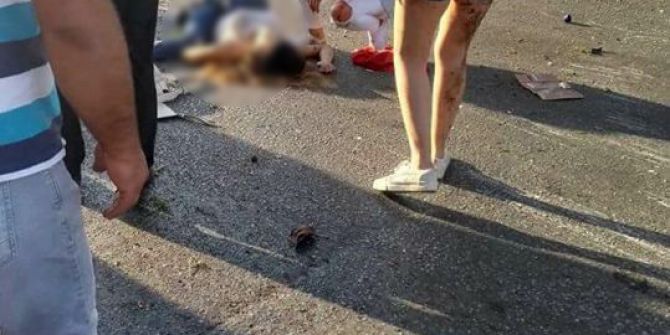 Genç Kızın Öldüğü Feci Kaza Kameralarda