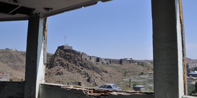 Sukapı Mahallesi’nde Kafe Harabe Oldu