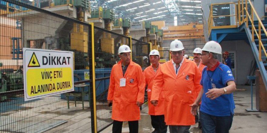 Besiad Üyeleri Kardemir’i Ziyaret Etti