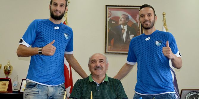 B.b.erzurumspor, Haris Harba Ve Jasmin Trtovac İle Sözleşme İmzaladı