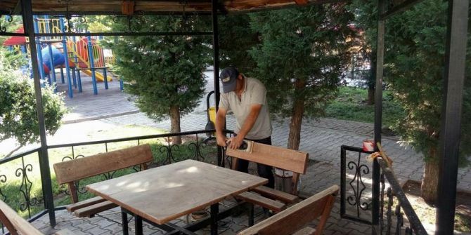 Pursaklar’ın Parkları Yenileniyor